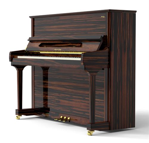 Kayserburg KA2XT-SLE Artist Upright Piano - Rose Gold Sandalwood