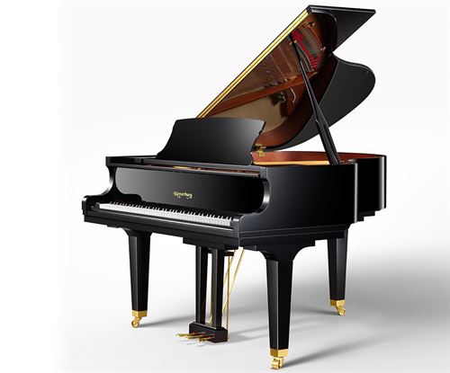 Kayserburg GH160C-PE Grand Piano - Polished Ebony