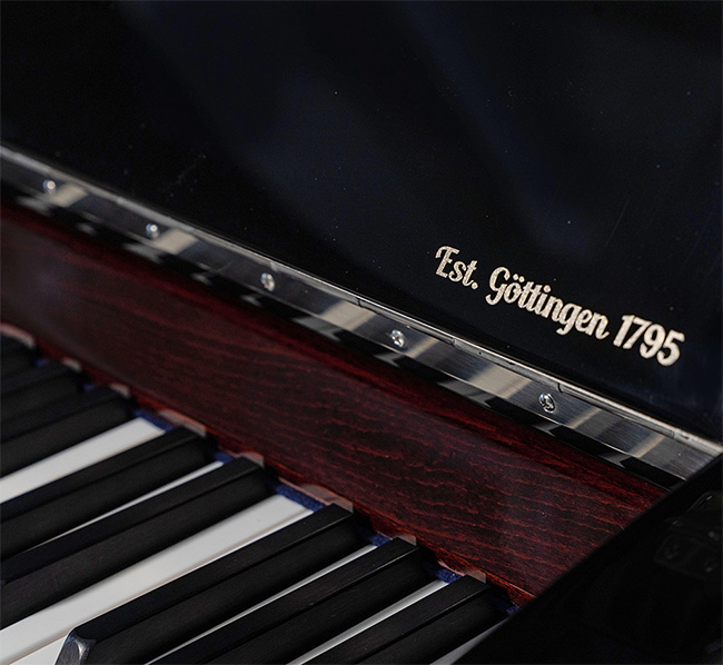 Ritmüller RZ9-PE Upright Piano - Polished Ebony