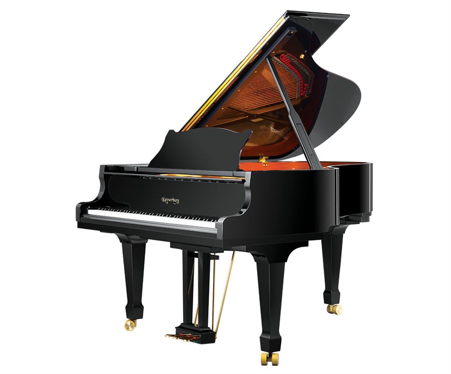 Kayserburg KA180-PE Grand Piano - Polished Ebony