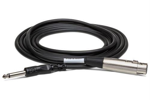 HOSA PXF-115 — 15' XLR Female to 1/4" TS Cable