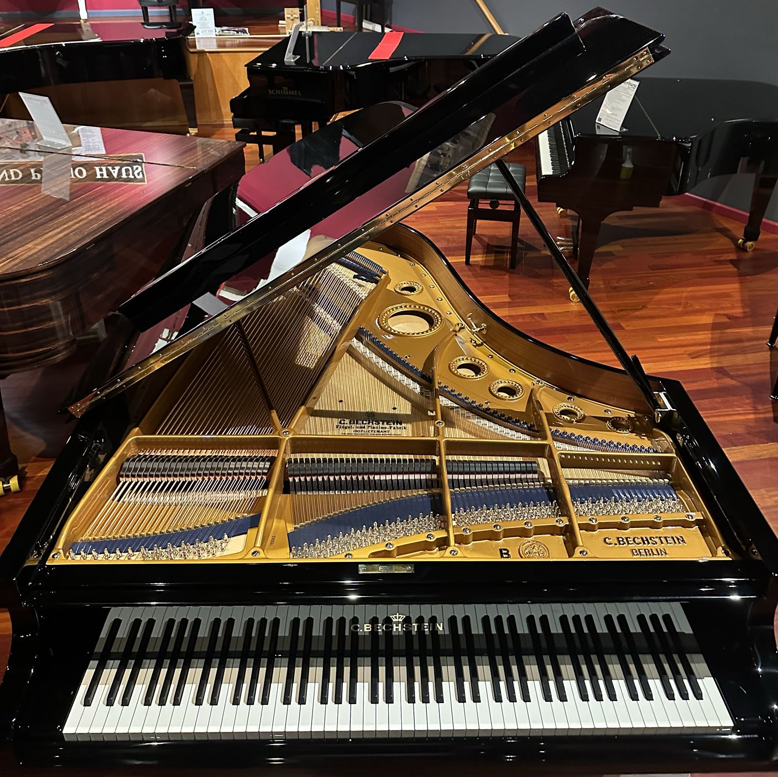 C Bechstein model B 6ft 8" c.1912
