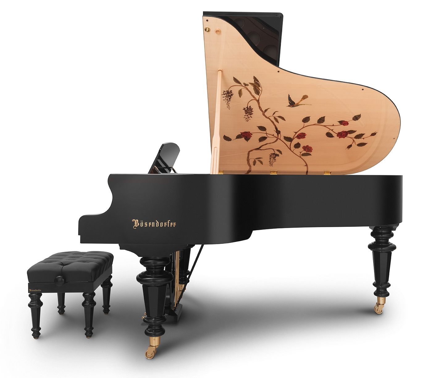 Limited Edition Grand Bösendorfer 200 Schönbrunn - No. 9 of 9 6ft 7"