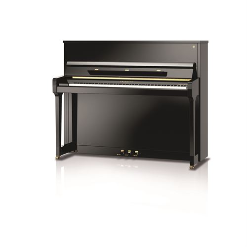 Fridolin Schimmel F121-TEP Upright Piano - Polished Ebony