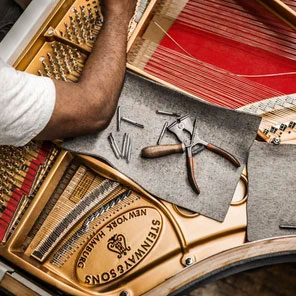 Steinway & Sons pianos